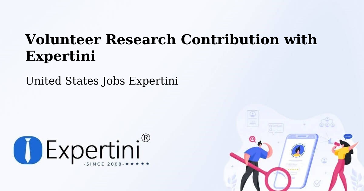 Volunteer Research Contribution Program – Gresham - United States Jobs Expertini